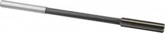 Interstate - 0.385" High Speed Steel 6 Flute Chucking Reamer - Straight Flute, 0.3105" Straight Shank - Exact Tooling