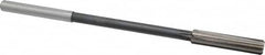 Interstate - 0.387" High Speed Steel 6 Flute Chucking Reamer - Straight Flute, 0.3105" Straight Shank - Exact Tooling