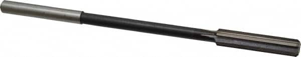 Interstate - 0.395" High Speed Steel 6 Flute Chucking Reamer - Straight Flute, 0.3105" Straight Shank - Exact Tooling
