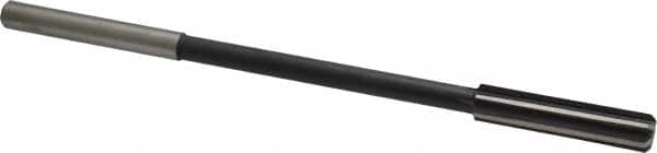 Interstate - 0.4" High Speed Steel 6 Flute Chucking Reamer - Straight Flute, 0.3105" Straight Shank - Exact Tooling