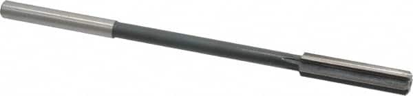 Interstate - 0.402" High Speed Steel 6 Flute Chucking Reamer - Straight Flute, 0.3105" Straight Shank - Exact Tooling