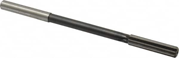 Interstate - 0.407" High Speed Steel 8 Flute Chucking Reamer - Exact Tooling