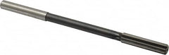 Interstate - 0.407" High Speed Steel 8 Flute Chucking Reamer - Exact Tooling