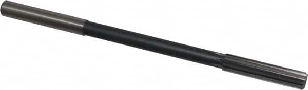 Interstate - 0.408" High Speed Steel 8 Flute Chucking Reamer - Exact Tooling