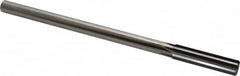 Interstate - 0.423" High Speed Steel 8 Flute Chucking Reamer - Exact Tooling