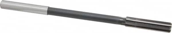 Interstate - 0.438" High Speed Steel 8 Flute Chucking Reamer - Exact Tooling