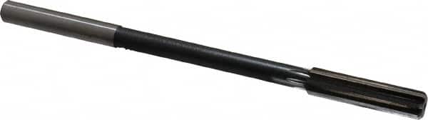 Interstate - 0.441" High Speed Steel 8 Flute Chucking Reamer - Exact Tooling
