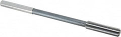 Interstate - 0.443" High Speed Steel 8 Flute Chucking Reamer - Exact Tooling