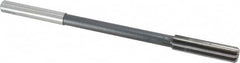 Interstate - 29/64" High Speed Steel 8 Flute Chucking Reamer - Straight Flute, 0.373" Straight Shank - Exact Tooling