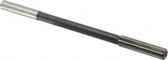 Interstate - 0.475" High Speed Steel 8 Flute Chucking Reamer - Exact Tooling