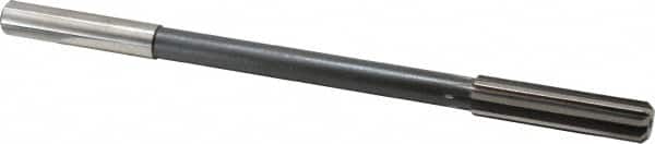Interstate - 0.496" High Speed Steel 8 Flute Chucking Reamer - Exact Tooling