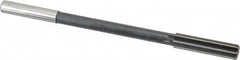 Interstate - 1/2" High Speed Steel 8 Flute Chucking Reamer - Straight Flute, 0.4355" Straight Shank - Exact Tooling