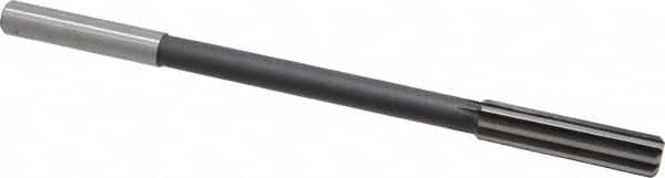 Interstate - 0.502" High Speed Steel 8 Flute Chucking Reamer - Exact Tooling