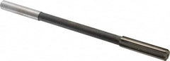 Interstate - 0.505" High Speed Steel 8 Flute Chucking Reamer - Exact Tooling