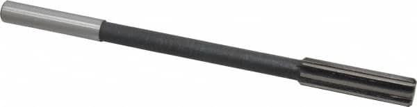 Interstate - 0.551" High Speed Steel 8 Flute Chucking Reamer - Exact Tooling