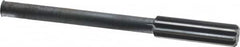 Interstate - 0.579" High Speed Steel 8 Flute Chucking Reamer - Straight Flute, 0.4355" Straight Shank - Exact Tooling