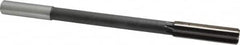 Interstate - 0.624" High Speed Steel 8 Flute Chucking Reamer - Straight Flute, 9/16" Straight Shank - Exact Tooling