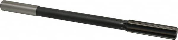Interstate - 0.629" High Speed Steel 8 Flute Chucking Reamer - Exact Tooling