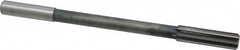 Interstate - 0.631" High Speed Steel 8 Flute Chucking Reamer - Exact Tooling