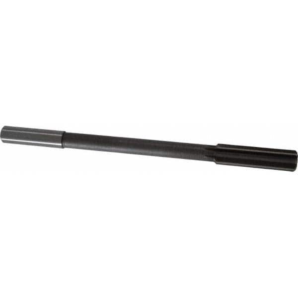 Interstate - 0.639" High Speed Steel 8 Flute Chucking Reamer - Exact Tooling