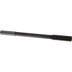 Interstate - 0.639" High Speed Steel 8 Flute Chucking Reamer - Exact Tooling