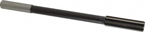 Interstate - 0.668" High Speed Steel 8 Flute Chucking Reamer - Exact Tooling