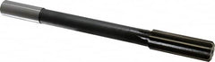 Interstate - 0.874" High Speed Steel 10 Flute Chucking Reamer - Straight Flute, 3/4" Straight Shank - Exact Tooling