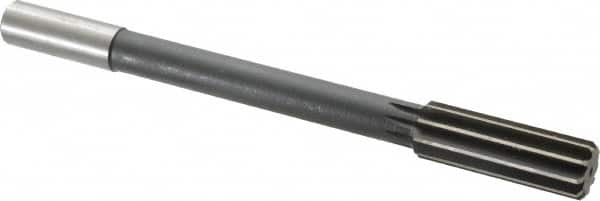 Interstate - 0.904" High Speed Steel 10 Flute Chucking Reamer - Exact Tooling