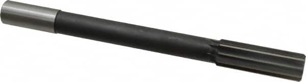Interstate - 0.97" High Speed Steel 10 Flute Chucking Reamer - Straight Flute, 7/8" Straight Shank - Exact Tooling