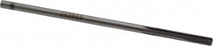 Made in USA - 0.1885" Carbide-Tipped 4 Flute Chucking Reamer - Straight Flute, 11/64" Straight Shank, 1-1/8" Flute Length, 4-1/2" OAL - Exact Tooling