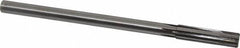 Made in USA - 1/2" Carbide-Tipped 6 Flute Chucking Reamer - Straight Flute, 7/16" Straight Shank, 2" Flute Length, 8" OAL - Exact Tooling