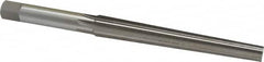 Interstate - 0.35" Small End, 0.45" Large End, 7/16" Shank, 3-11/16" Flute, Brown and Sharpe Taper Reamer #4 - Exact Tooling
