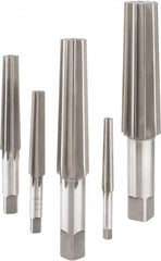 Value Collection - 5 Piece, 1MT to 5MT, #1 to #5, Finishing Morse Taper Reamer Set - Exact Tooling