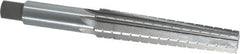 Interstate - 0.5696" Small End, 0.7444" Large End, 5/8" Straight Shank, 3-1/2" Flute, 2MT Morse Taper Reamer - Exact Tooling