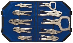 Irwin - 10 Piece Locking Plier Set - Comes in Kit Bag - Exact Tooling