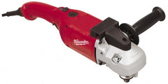 Milwaukee Tool - 7 to 9" Disc, 6,000 RPM, Electric Handheld Disc Sander - 2.25 hp, 120 Volts - Exact Tooling
