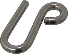 Ronstan - 13/32" Opening, 316 Stainless Steel Electropolished S-Hook - 880 Lb Capacity, 3/8" ID, 1/4" Wire, 2-7/16" OAL - Exact Tooling