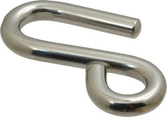 Ronstan - 19/32" Opening, 316 Stainless Steel Electropolished S-Hook - 1,760 Lb Capacity, 5/8" ID, 3/8" Wire, 3-7/16" OAL - Exact Tooling