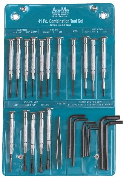 Moody Tools - 25 Piece Screwdriver Set - Comes in Tools Only - Exact Tooling