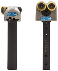 Value Collection - 3 to 50mm Capacity, 32mm Wide x 3-1/8 Inch Long Shank, Cut Knurler - 2 Knurls Required, Series A1 - Exact Tooling