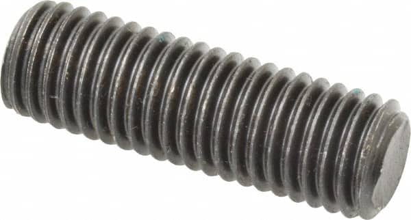 Value Collection - 5/8-11 2" OAL Fully Threaded Stud - Carbon Steel, Plain Finish - Exact Tooling