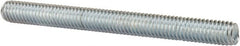Value Collection - 3/8-16 4" OAL Fully Threaded Stud - Carbon Steel, Zinc-Plated Finish - Exact Tooling