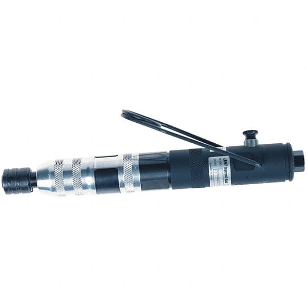 Ingersoll-Rand - 1/4" Bit Holder, 1,650 RPM, Inline Handle Air Screwdriver - 4.4 to 15.9 In/Lb Torque, 3.25 CFM - Exact Tooling