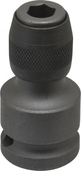 Wera - 1/2" Drive, 5/16" Insert, Hex Drive Bit Adapter - Quick Release, 1-15/16" OAL - Exact Tooling