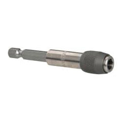 Wera - 1/4" Hex Bit Holder - 1/4" Hex Drive, 3" OAL - Exact Tooling