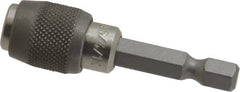 Wera - 1/4" Hex Bit Holder - 1/4" Hex Drive, 2" OAL - Exact Tooling