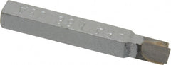 Made in USA - 1/4 x 1/4" Shank, Square Shoulder Turning Single Point Tool Bit - AR-4, Grade K68 - Exact Tooling