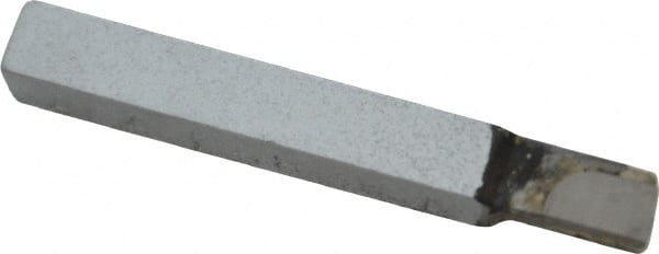 Made in USA - 1/4 x 1/4" Shank, Square Shoulder Turning Single Point Tool Bit - AL-4, Grade K68 - Exact Tooling