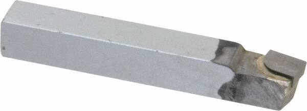 Made in USA - 5/16 x 5/16" Shank, Lead Angle Turning Single Point Tool Bit - BR-5, Grade K68 - Exact Tooling
