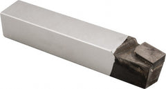 Made in USA - 1 x 1" Shank, Lead Angle Turning Single Point Tool Bit - BR-16, Grade K68 - Exact Tooling